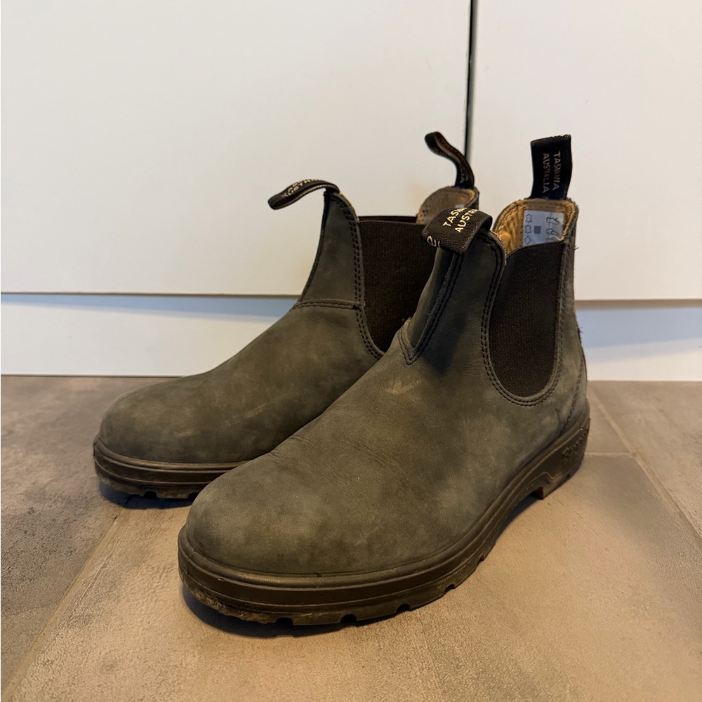Blundstone Black Chelsea Boots - Grey